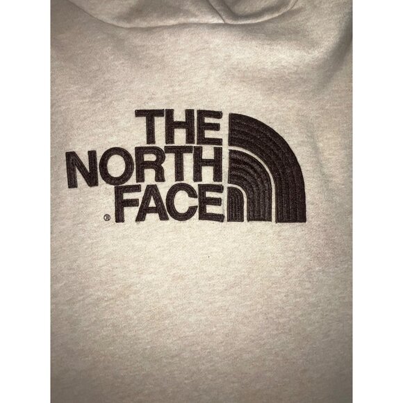 The North Face Mens XXL Tan Hoodie Sweatshirt Kangaroo Pocket 2XL Brown Pockets - Picture 3 of 12